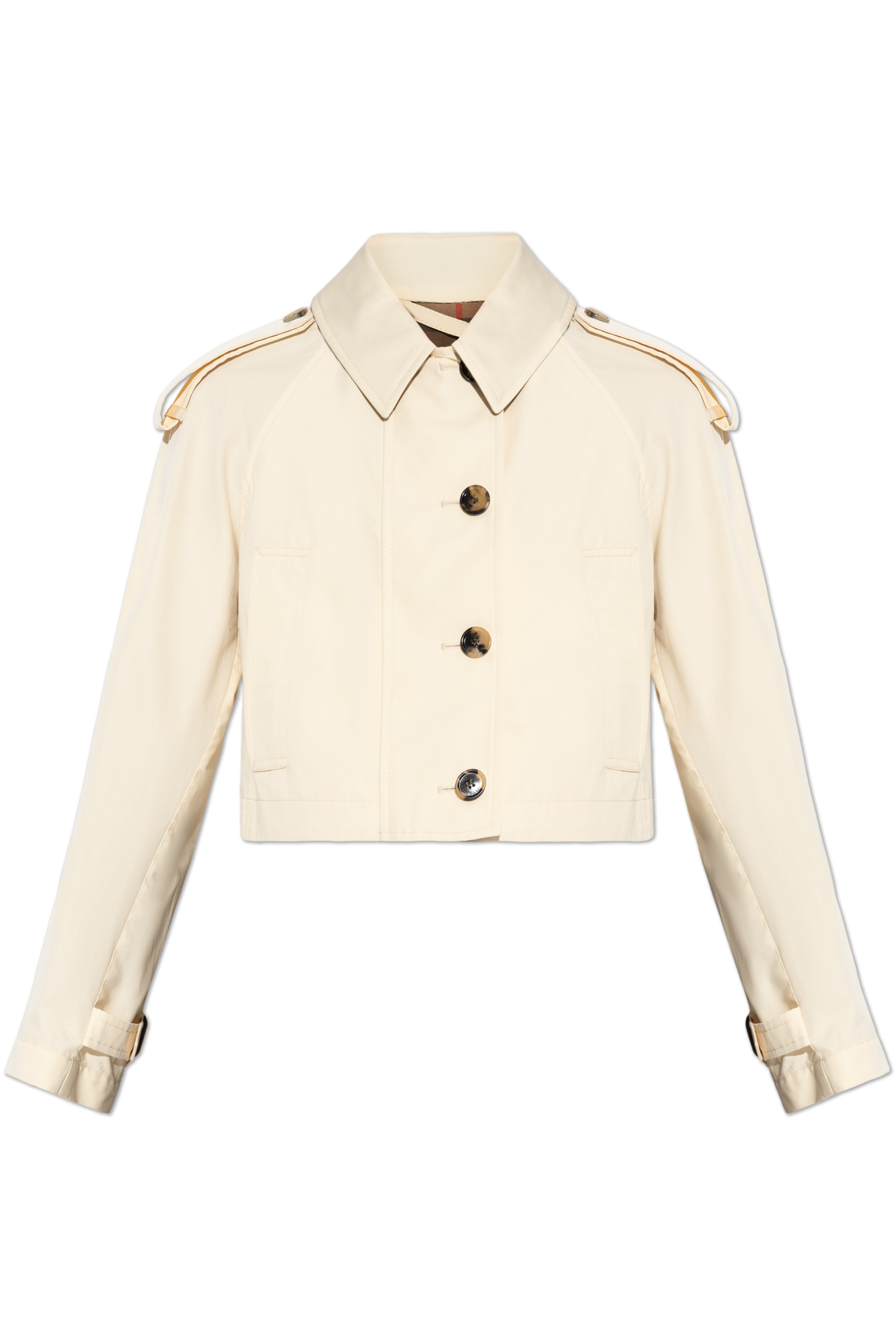 美品BURBERRY ゆき Burberry Short trench coat 'Linwood' | Women's | Vitkac